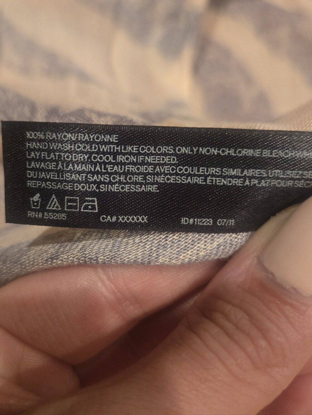 Zebra Infinity Scarf - Picture 4 of 4
